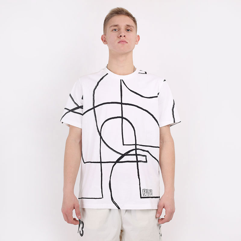 Мужская футболка PUMA Court AOP Tee (53057101)  - цена, описание, фото 3